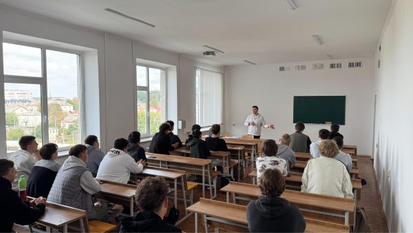 Зустріч зі студентами першого курсу